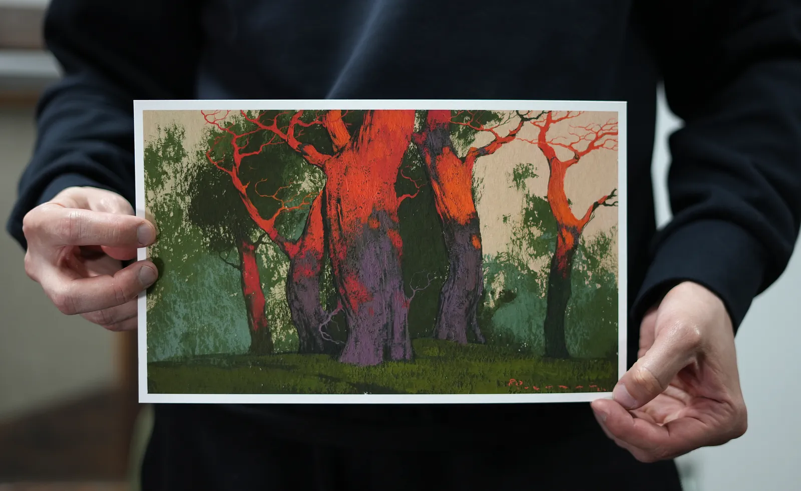 Image of Sketch 138 by Artem Rohovyi, size: 18x29.5 cm., Print medium, from Kharkiv, priced at $80 Photo 3 of 4.