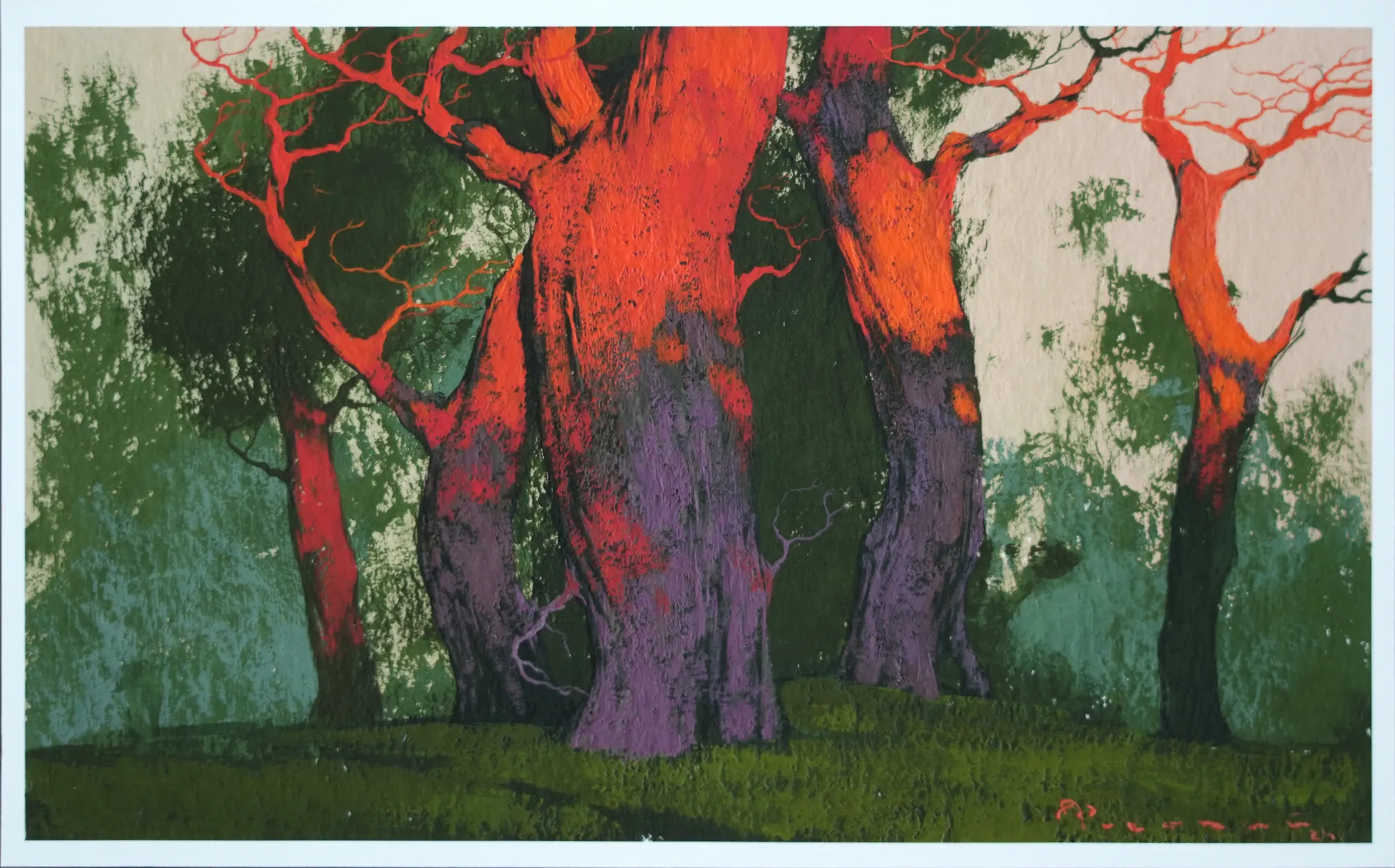 Image of Sketch 138 by Artem Rohovyi, size: 18x29.5 cm., Print medium, from Kharkiv, priced at $80 Photo 1 of 4.