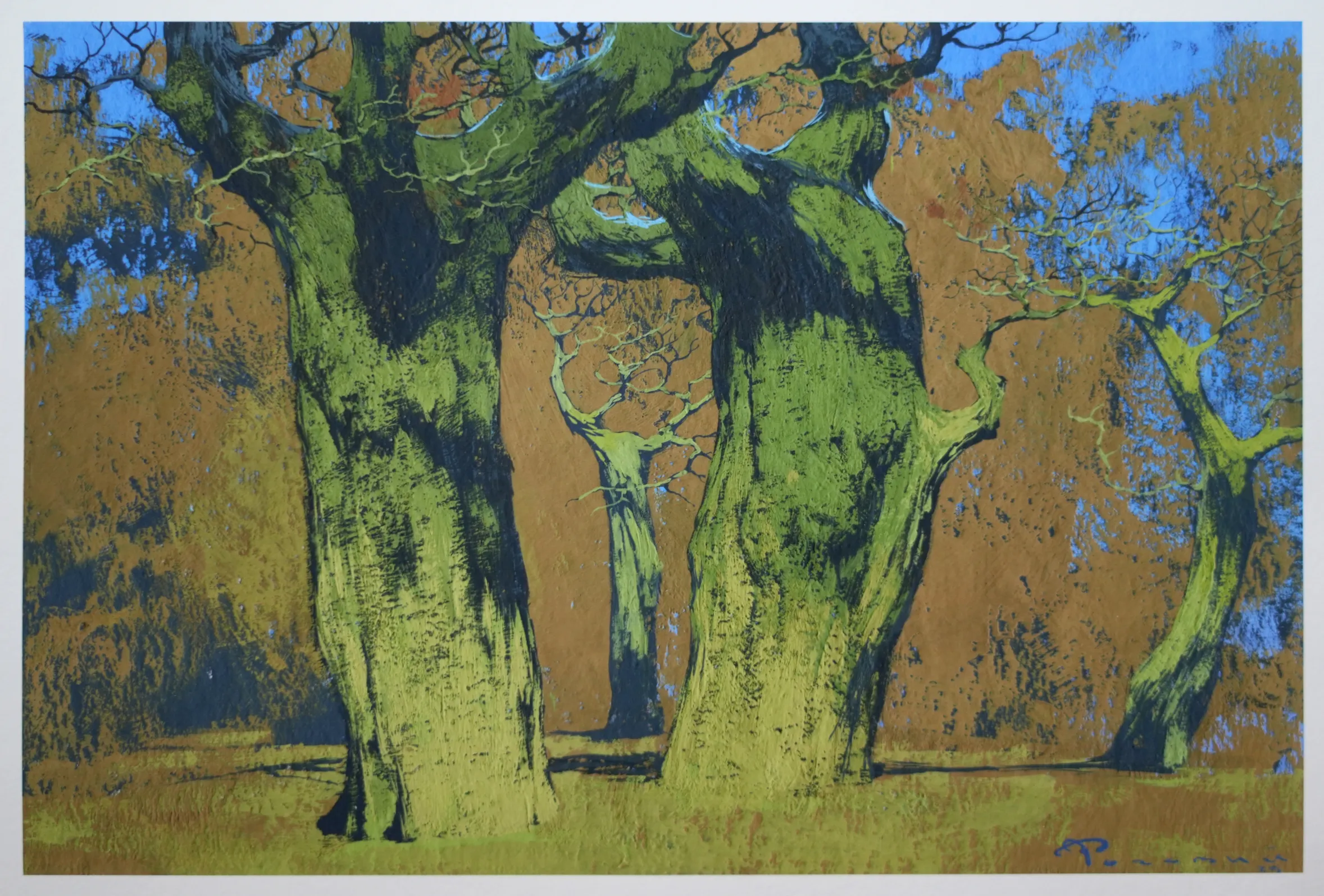 Image of Sketch 102 by Artem Rohovyi, size: 18x27 cm, made of Hahnemuhle Photo Rag, Print medium, priced at $80 Photo 1 of 3.