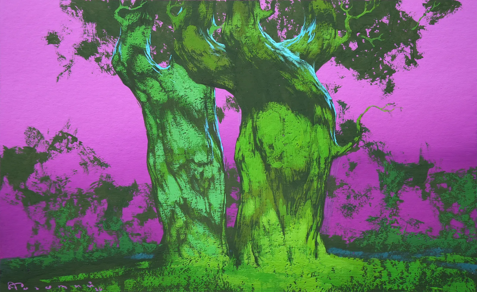 Image of Sketch 225 by Artem Rohovyi, size: 15.5x25 cm , made of Gouache,paper, Painting medium, from Kharkiv, priced at $280 Photo 1 of 2.